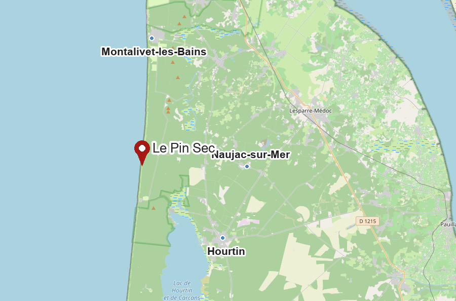 Karte von Le Pin Sec