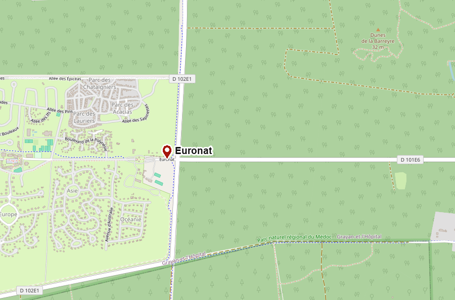 Karte von Euronat