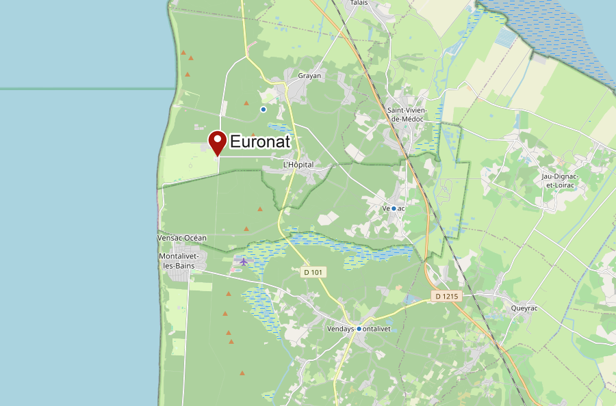 Karte von Euronat