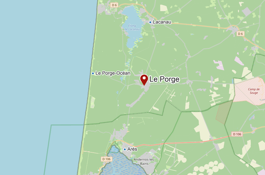 Carte du Porge