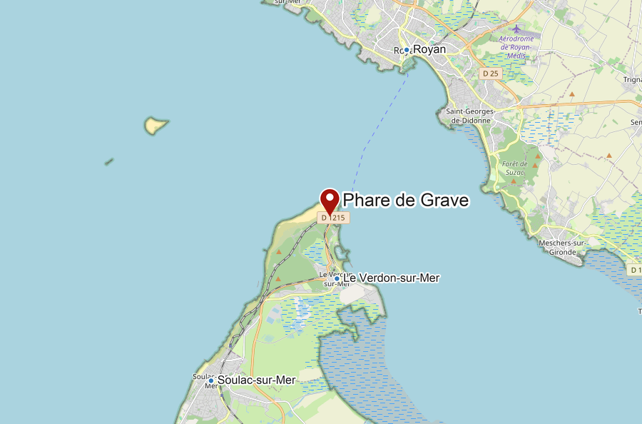 Carte : Pointe de Grave