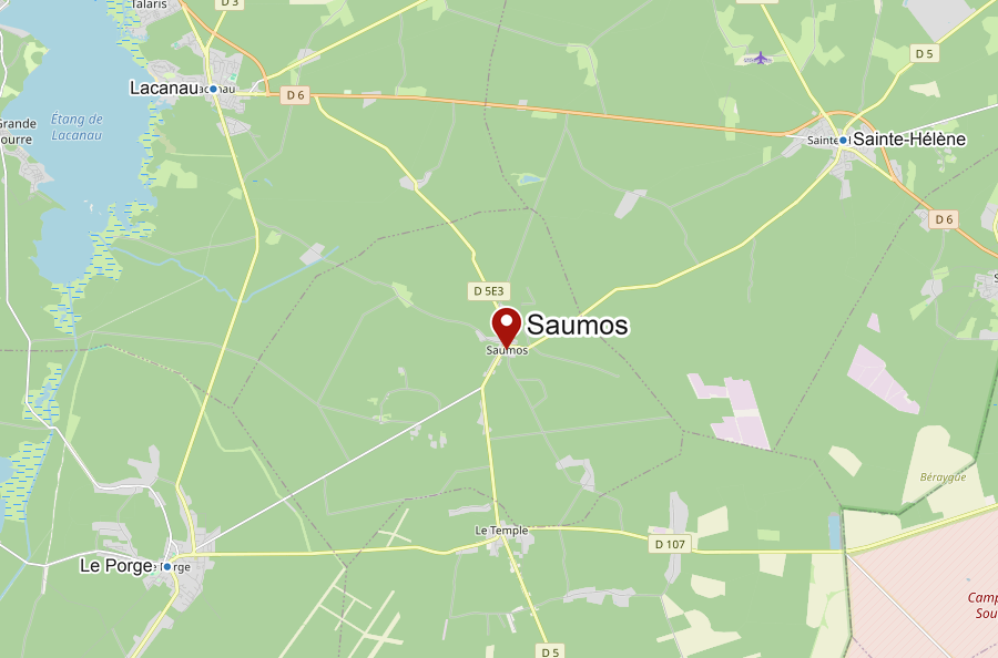 Carte : Saumos