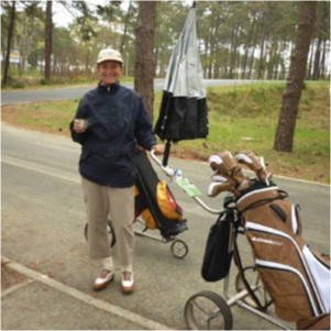 Golfen in Mejanne 8