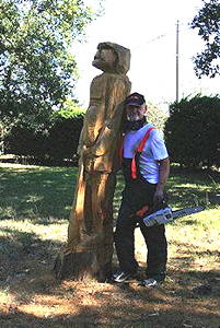 Kettingzaagkunst in de Medoc