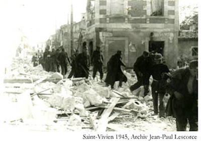 Bombardement de Saint Vivien