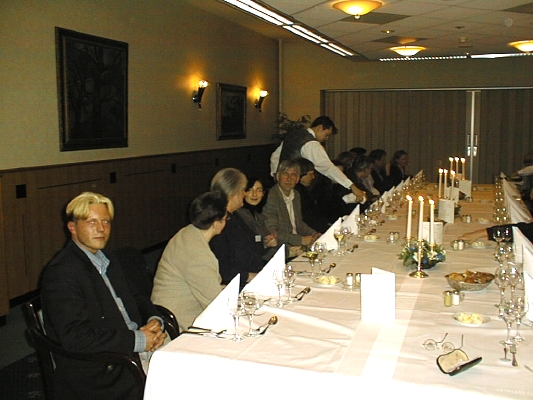 Bild 8: Abendessen während des Arbeitskreises Europäischer Jugendmedienschutz in Den Haag