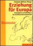 Buchcover Erziehung für Europa