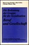 Buchcover Die Bedeutung der Gruppe für die Sozialisation 2