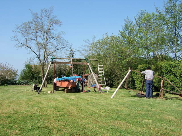 Réparation d’une faucardeuse — photographie 9
