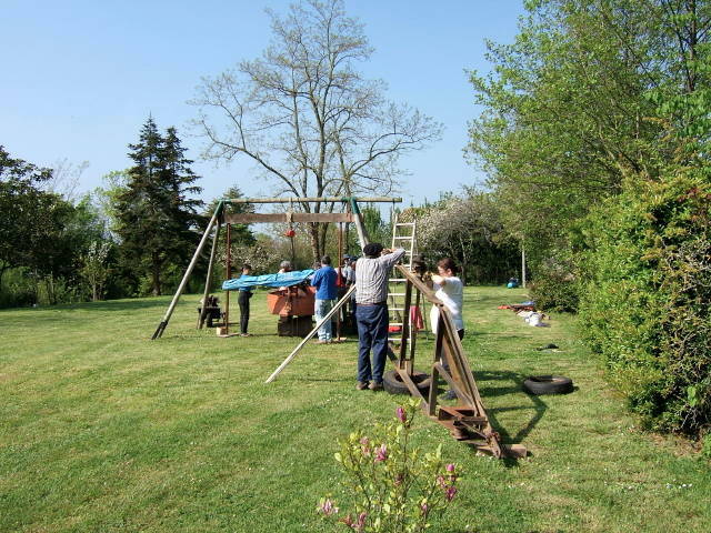Réparation d’une faucardeuse — photographie 10